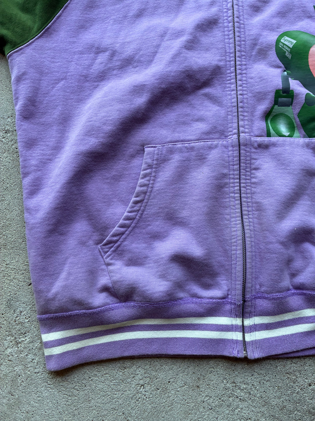 Supreme x junya watanabe zip up hoodie (L)