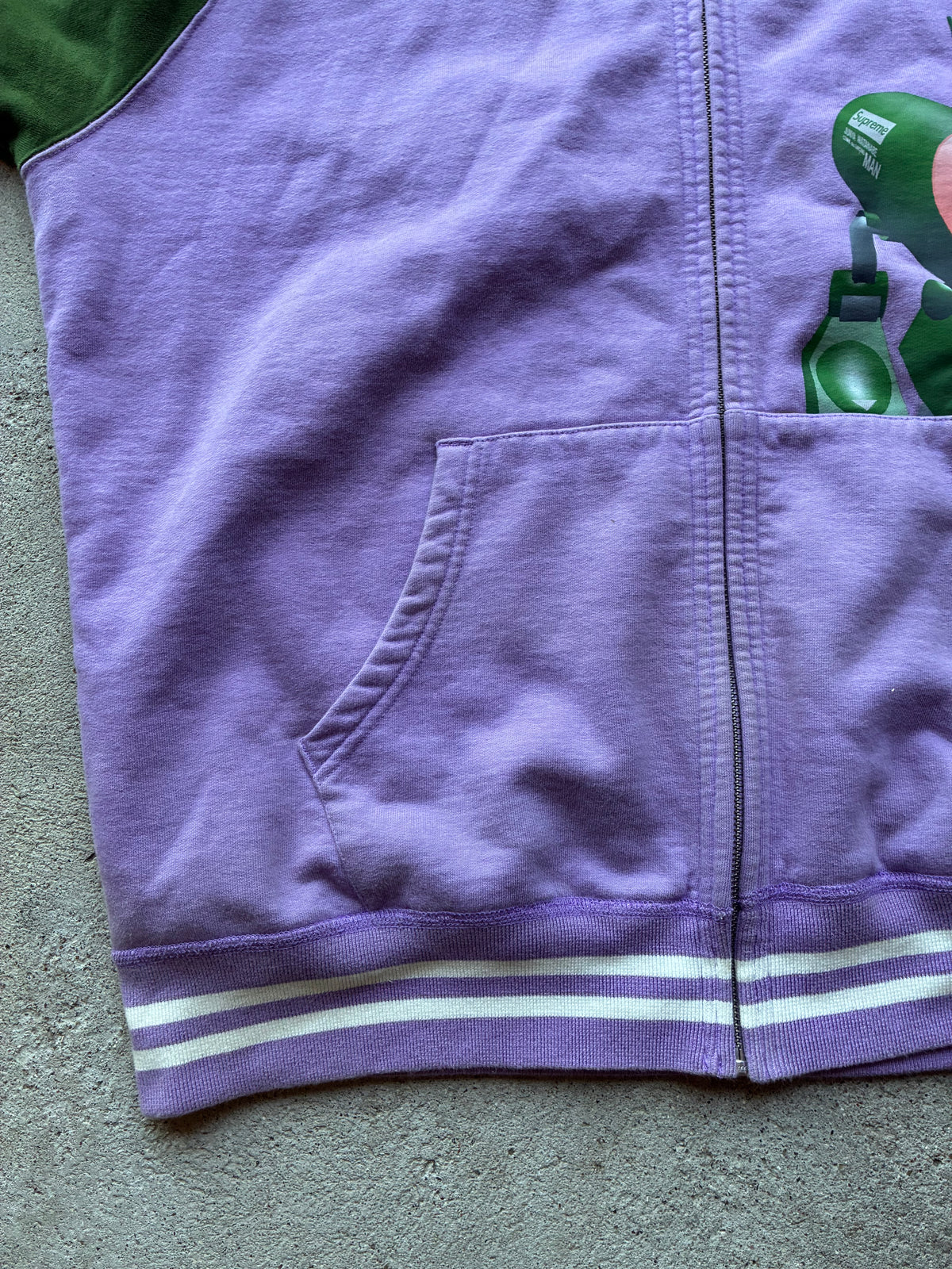 Supreme x junya watanabe zip up hoodie (L)