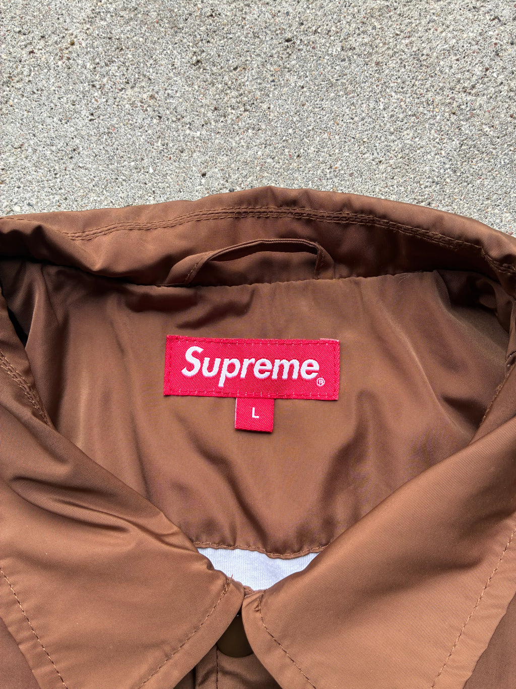 Supreme “APPLE LOGO” Coach Jacket (L)