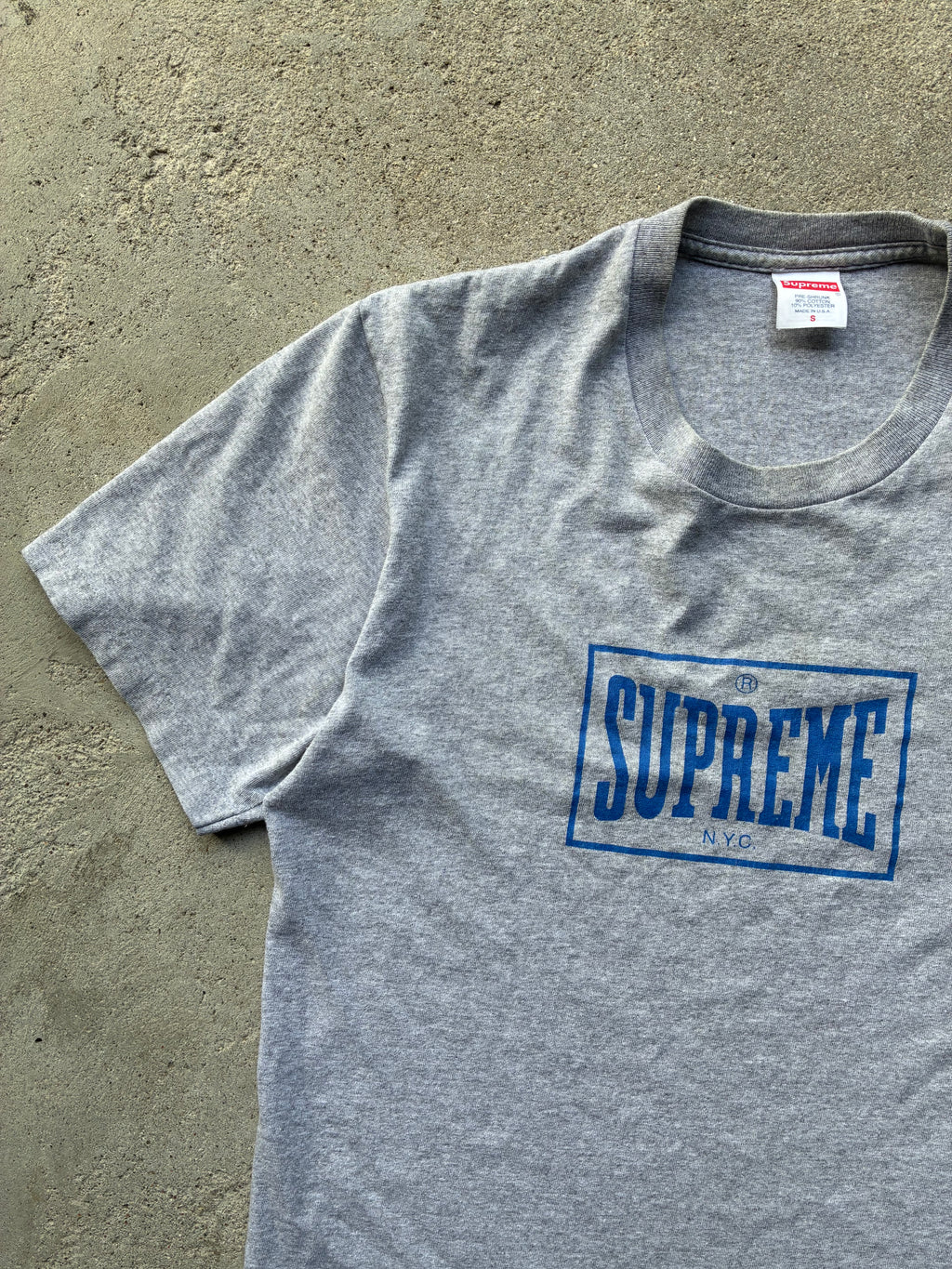 Supreme “WARM UP” Tee (S)