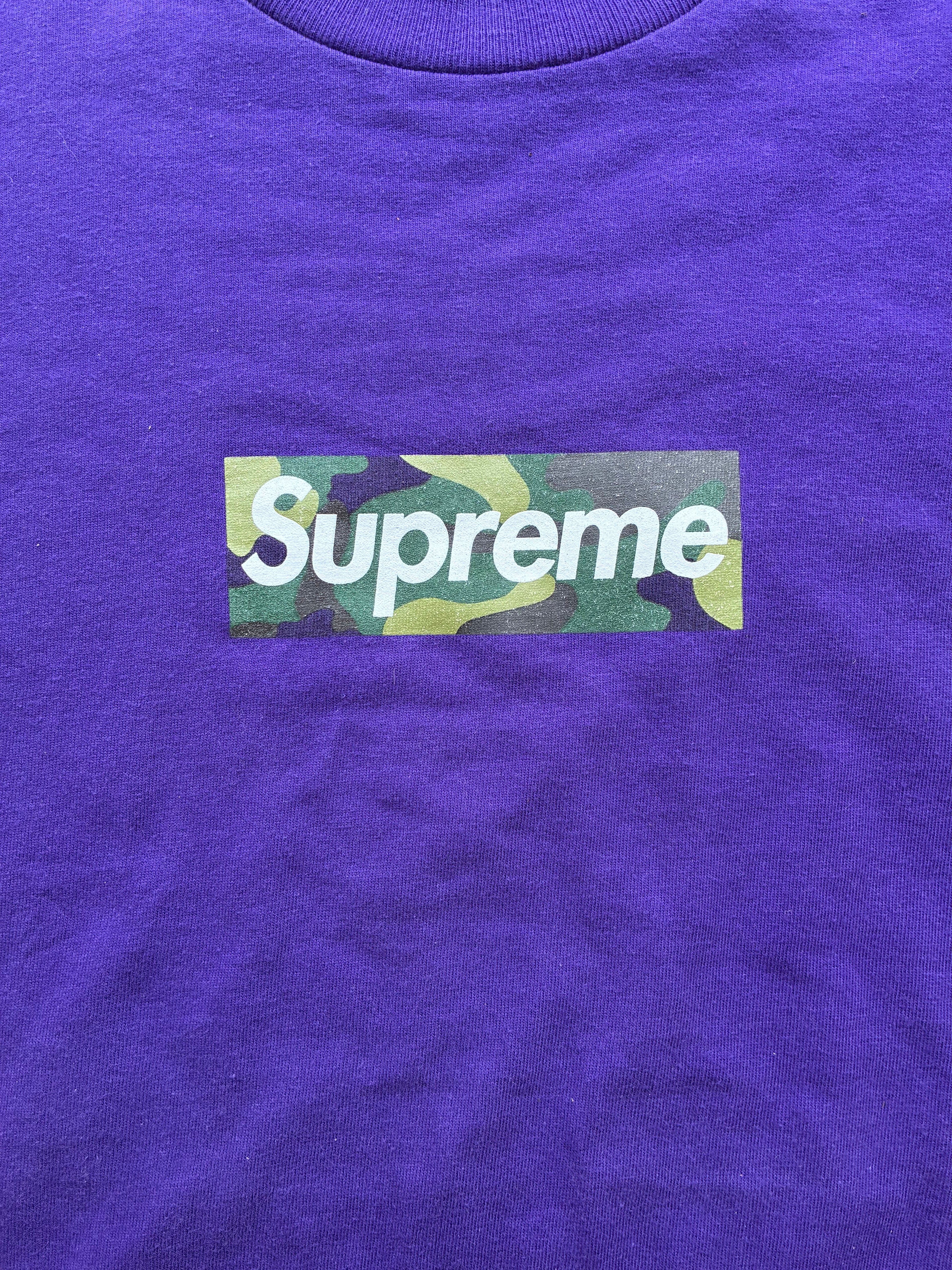 Supreme “CAMO FW23 PURPLE” Tee (M)
