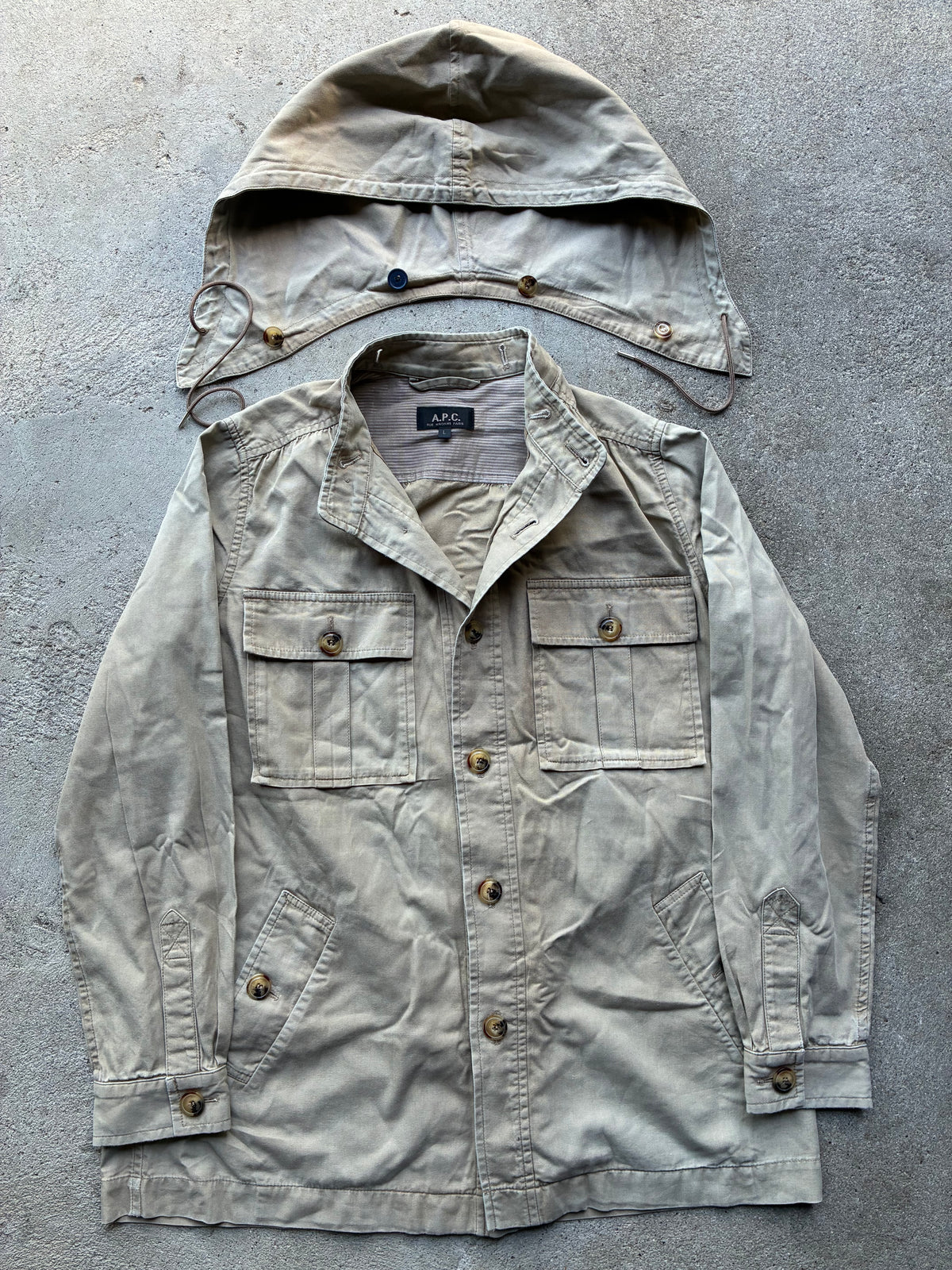 A.P.C field jacket (L)
