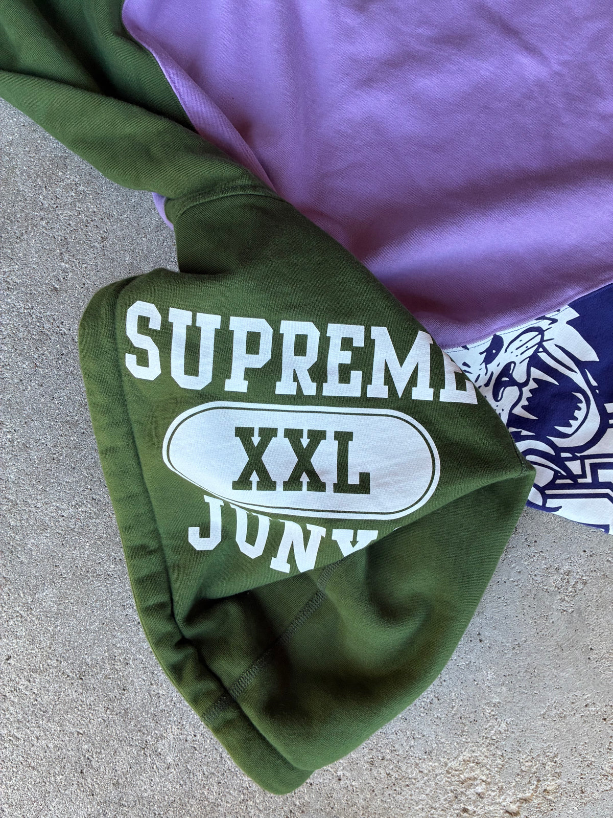 Supreme x junya watanabe zip up hoodie (L)