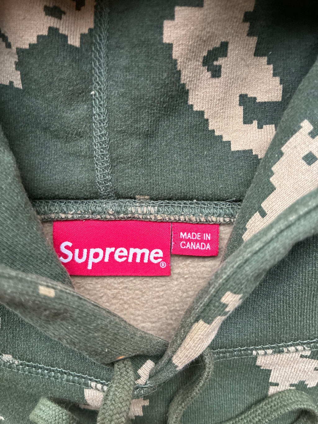 Supreme “CAMO” Box logo hoodie (M)