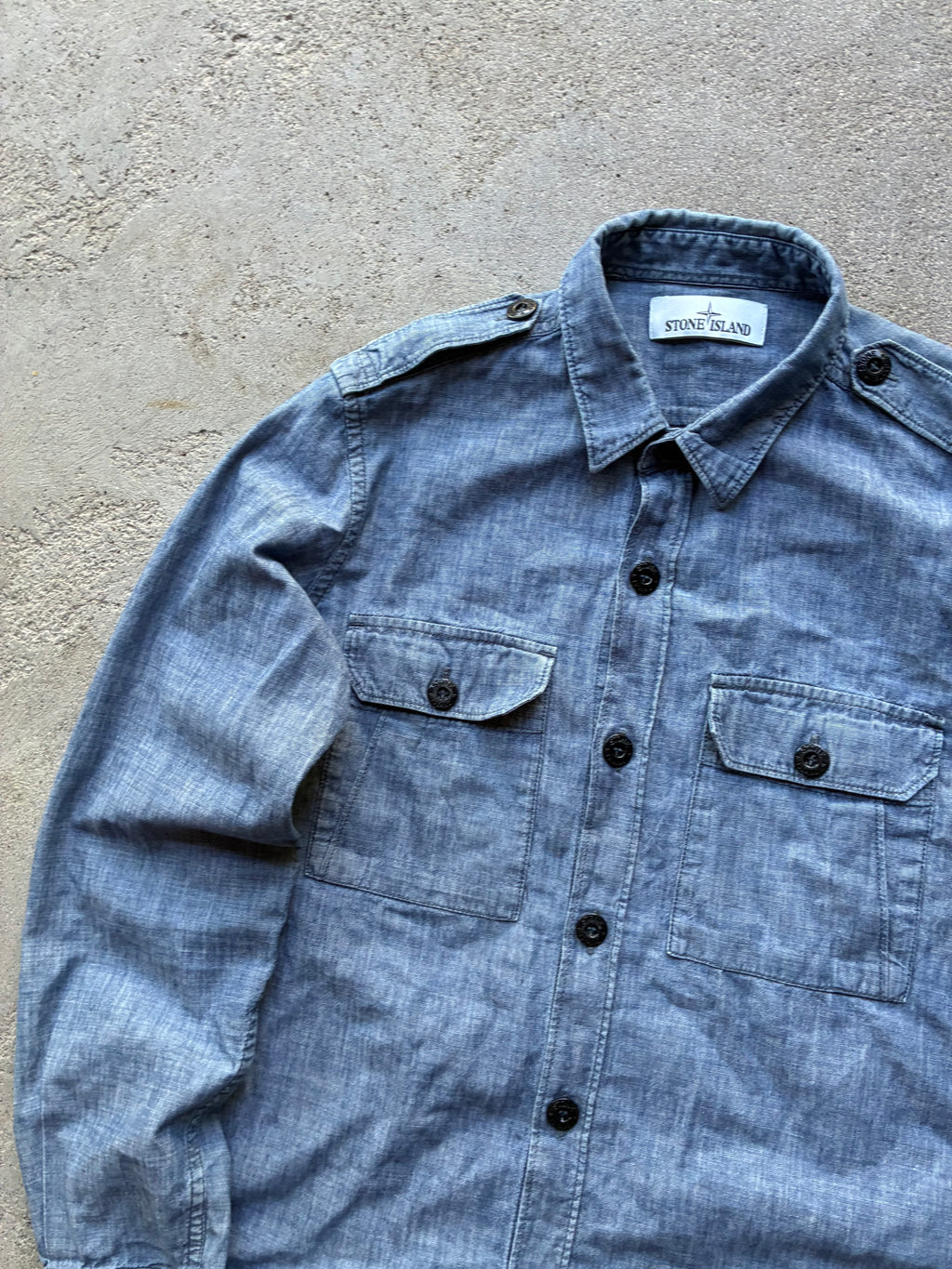 Stone island overshirt (M)