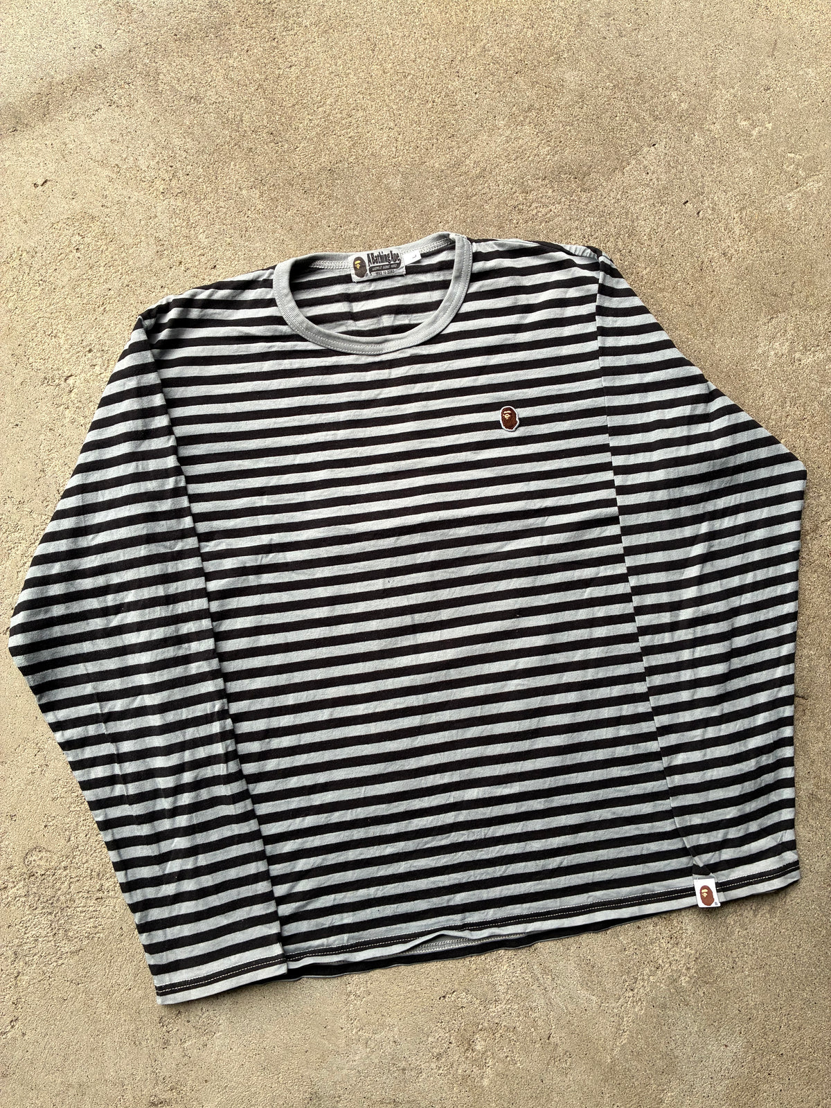 Stribet Bape Long sleeve (L)