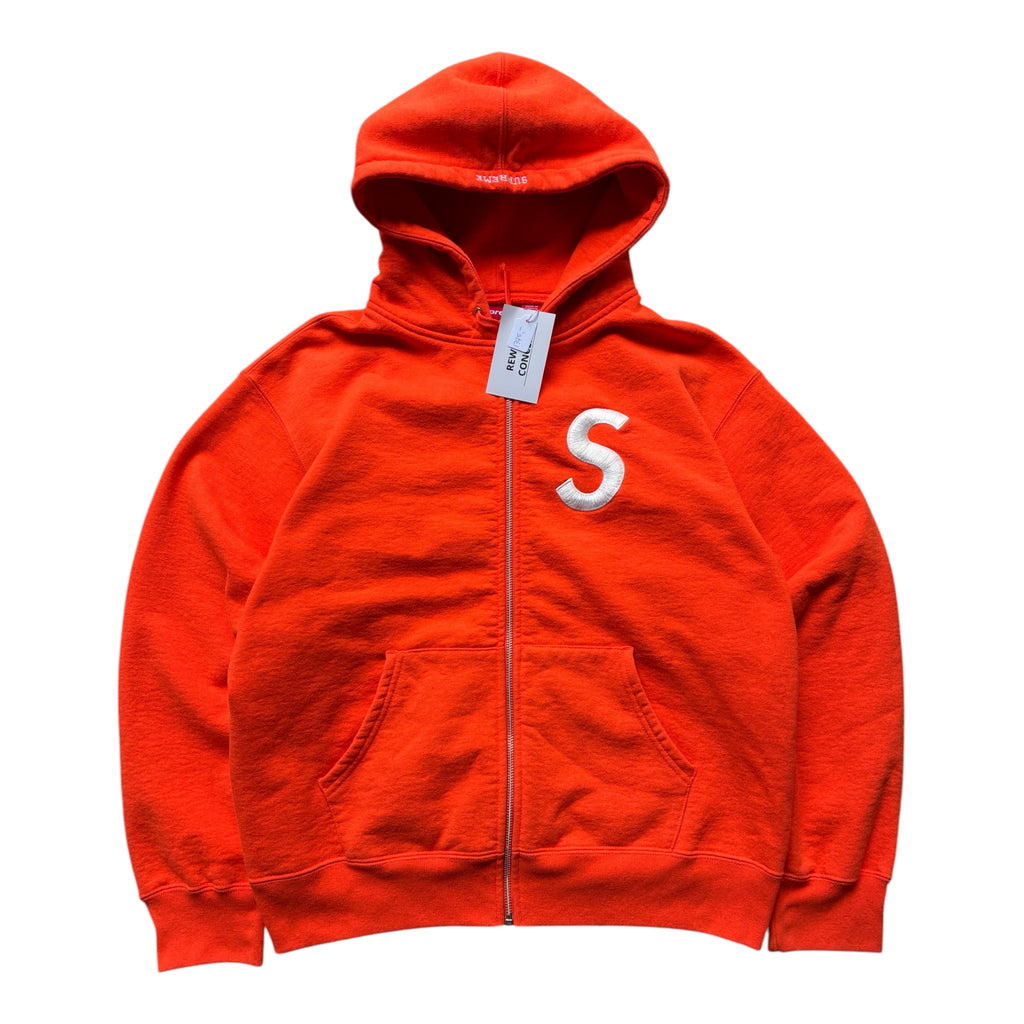 Supreme “S LOGO” Zip Up Hoodie (M)