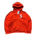Supreme “S LOGO” Zip Up Hoodie (M)