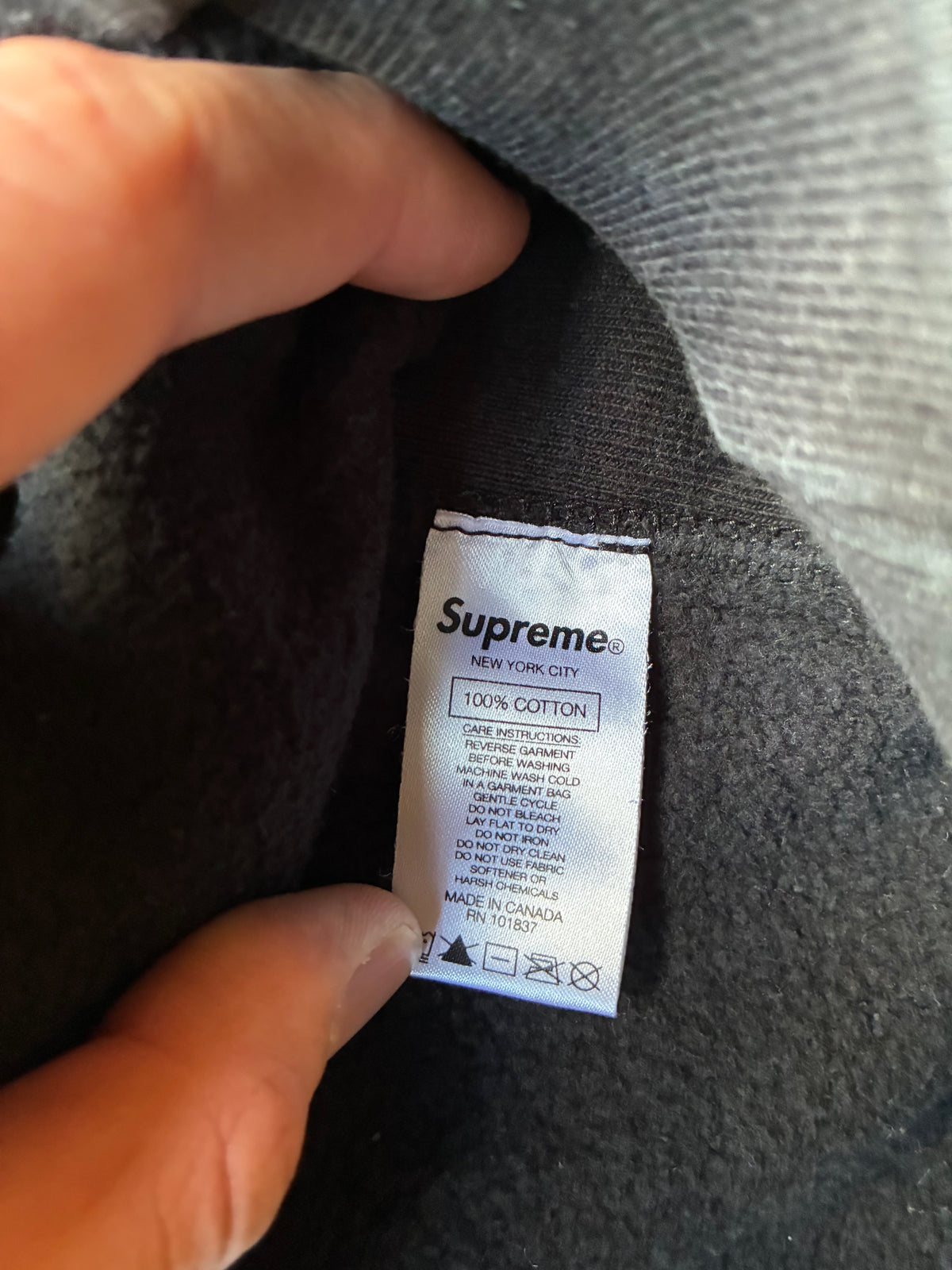 Supreme “GEMS LOGO” Hooded Hoodie (L)