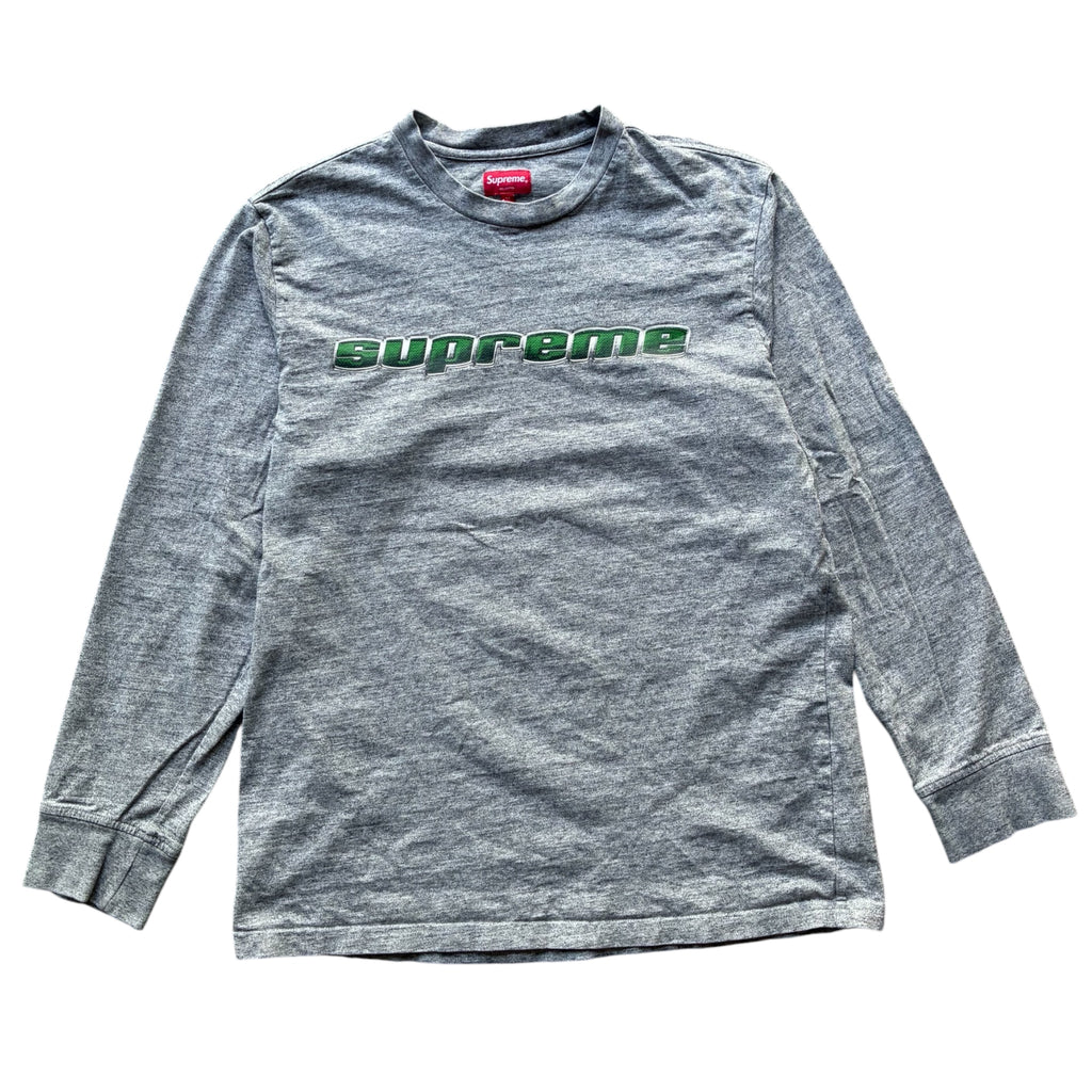 Supreme “CHROME LOGO L/S” Long Sleeve (M)