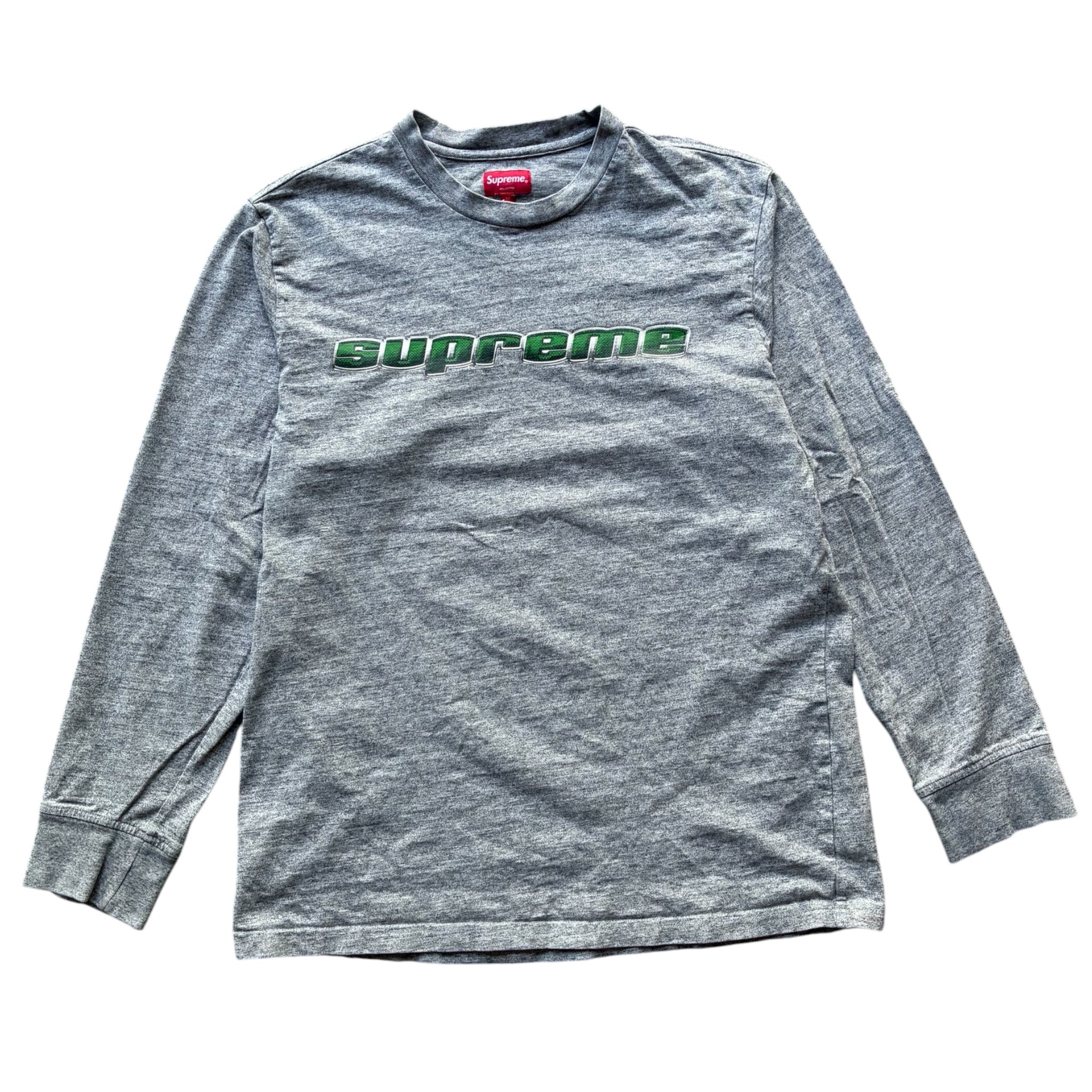 Supreme “CHROME LOGO L/S” Long Sleeve (M)