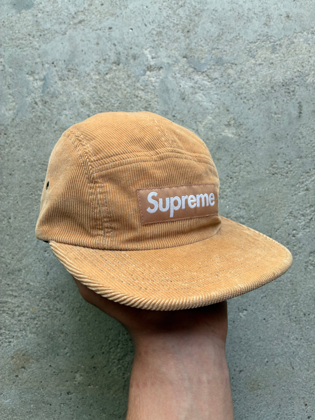 Supreme “CORDUROY” Camp Cap (Adjustable)