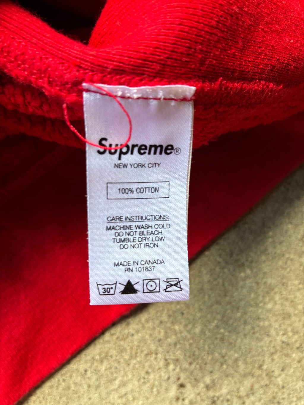 Supreme x Kaws Box Logo Hoodie (XL)