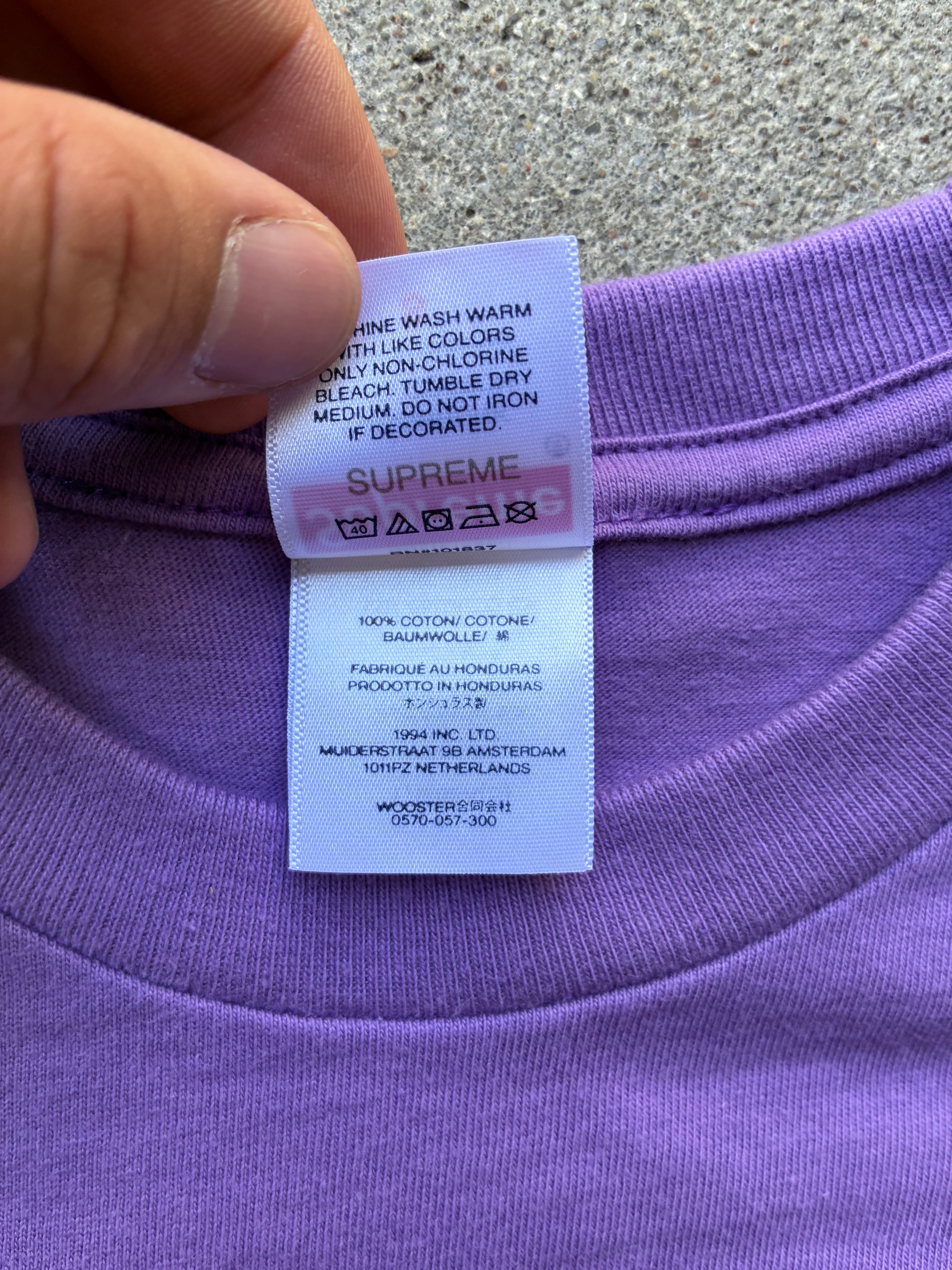 Supreme “WU-TANG CLAN RZA FW25” Tee (S)