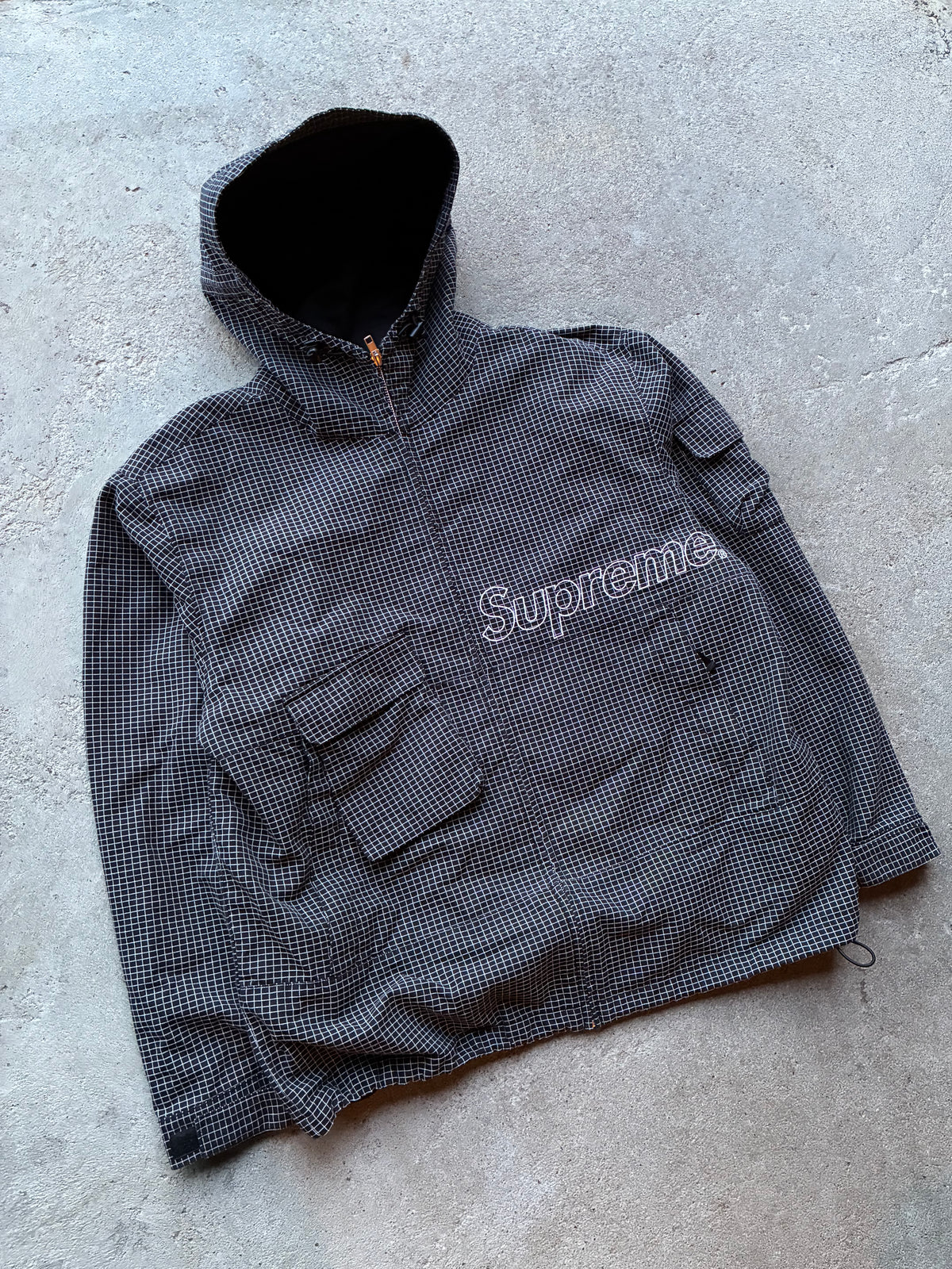 Supreme “RIPSTOP UTILITY” jacket (M)
