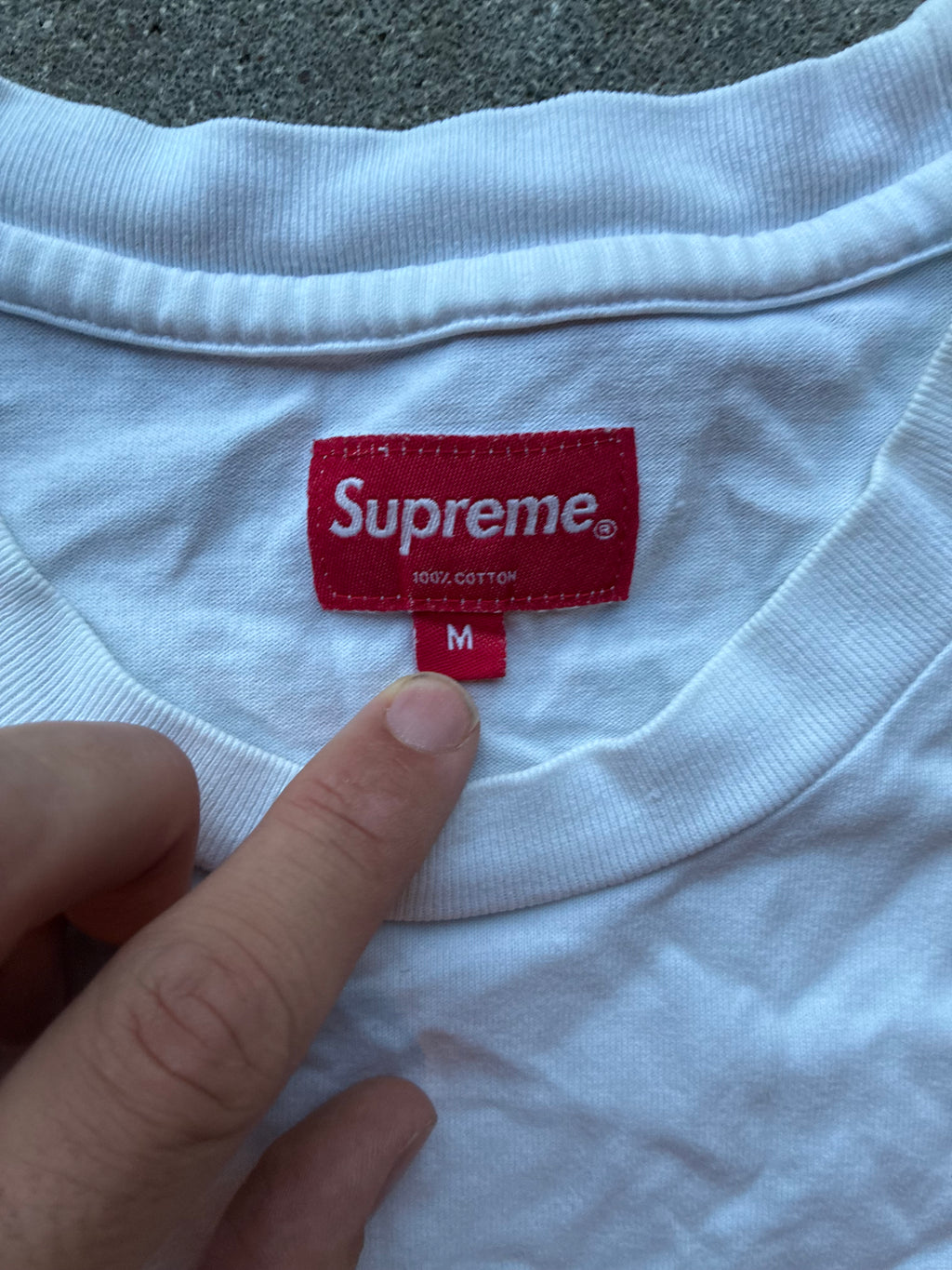 Supreme “APPLIQUE ARC S/S” Tee (M)