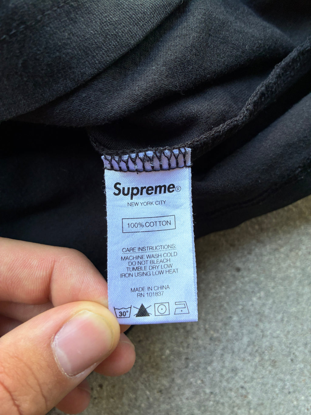Supreme “META LOGO” Long Sleeve (M)