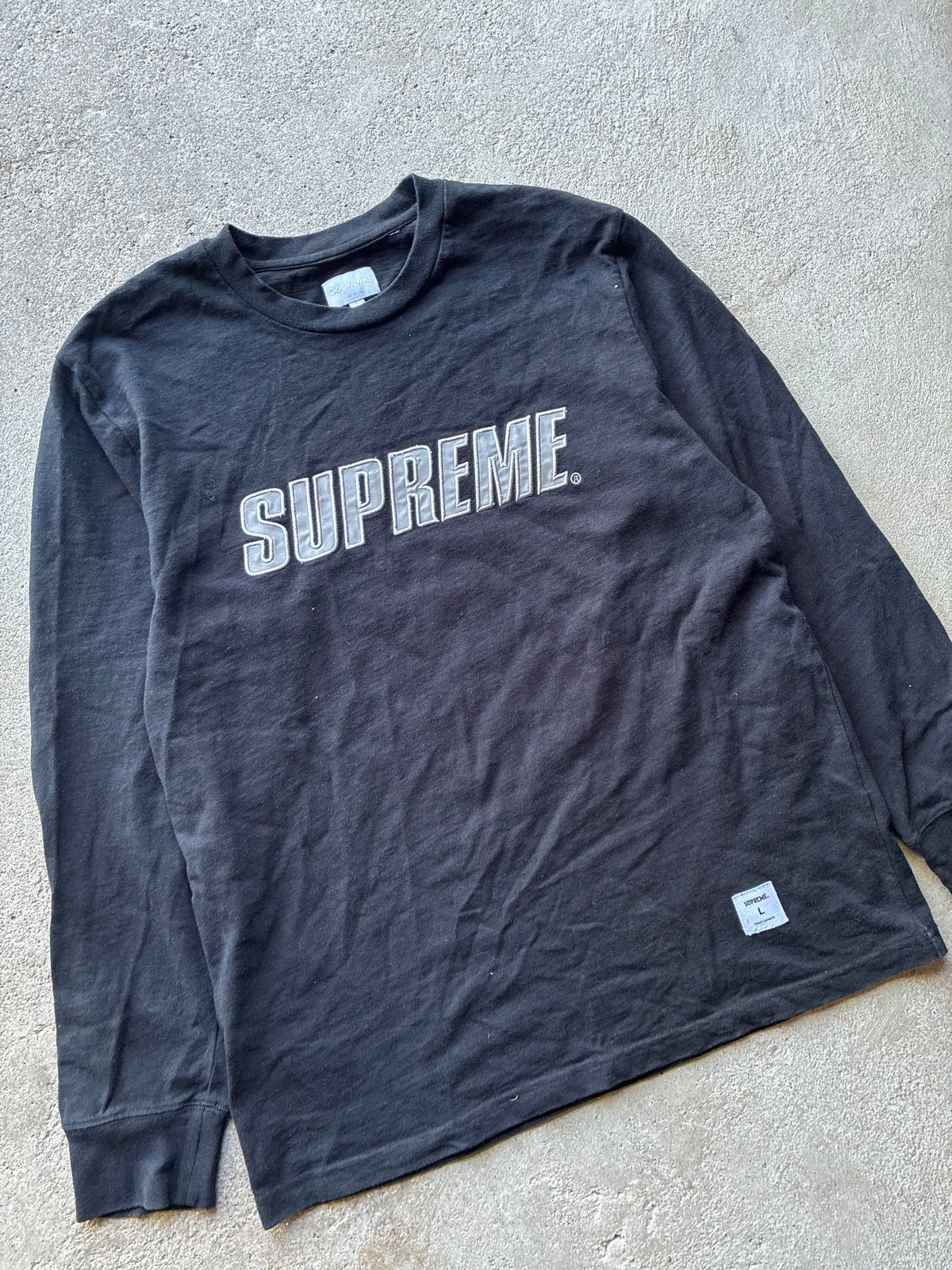 Supreme “REFLECTIVE” Long sleeve (L)