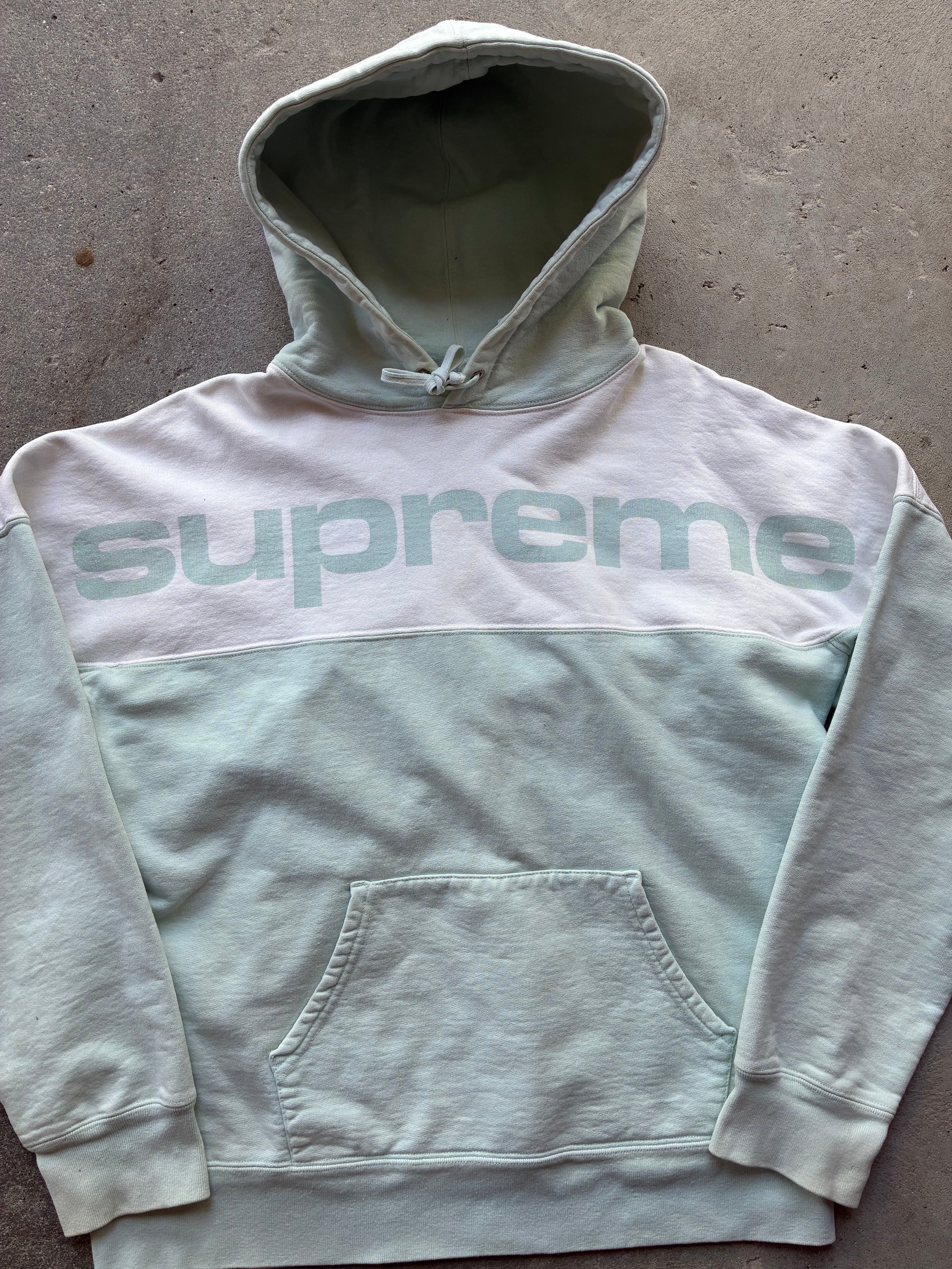 Supreme “COLOR BLOCK” Hoodie (L)
