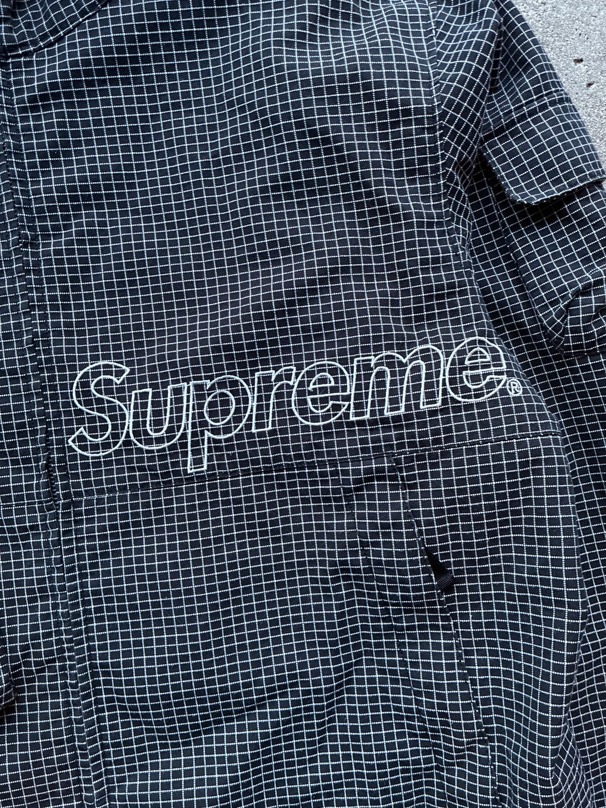 Supreme “RIPSTOP UTILITY” jacket (M)