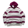 Supreme “STRIPED” Hooded Hoodie (M)