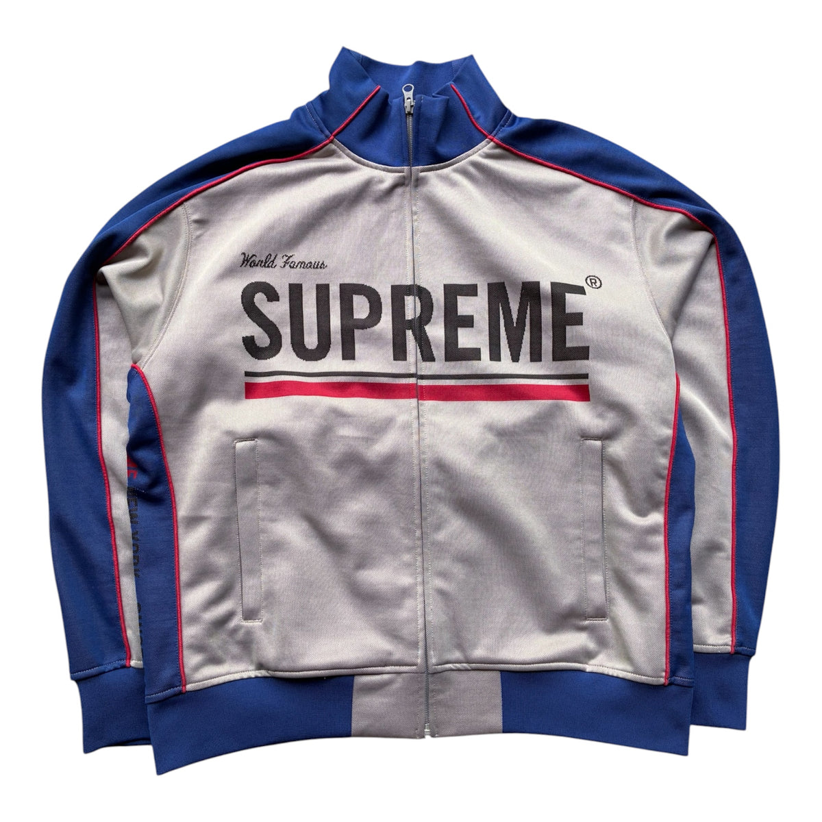 Supreme “WORLD FAMOUS” Track jacket (L)