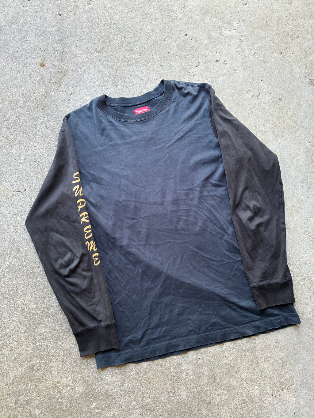 Supreme “LOGO” Long Sleeve (M)