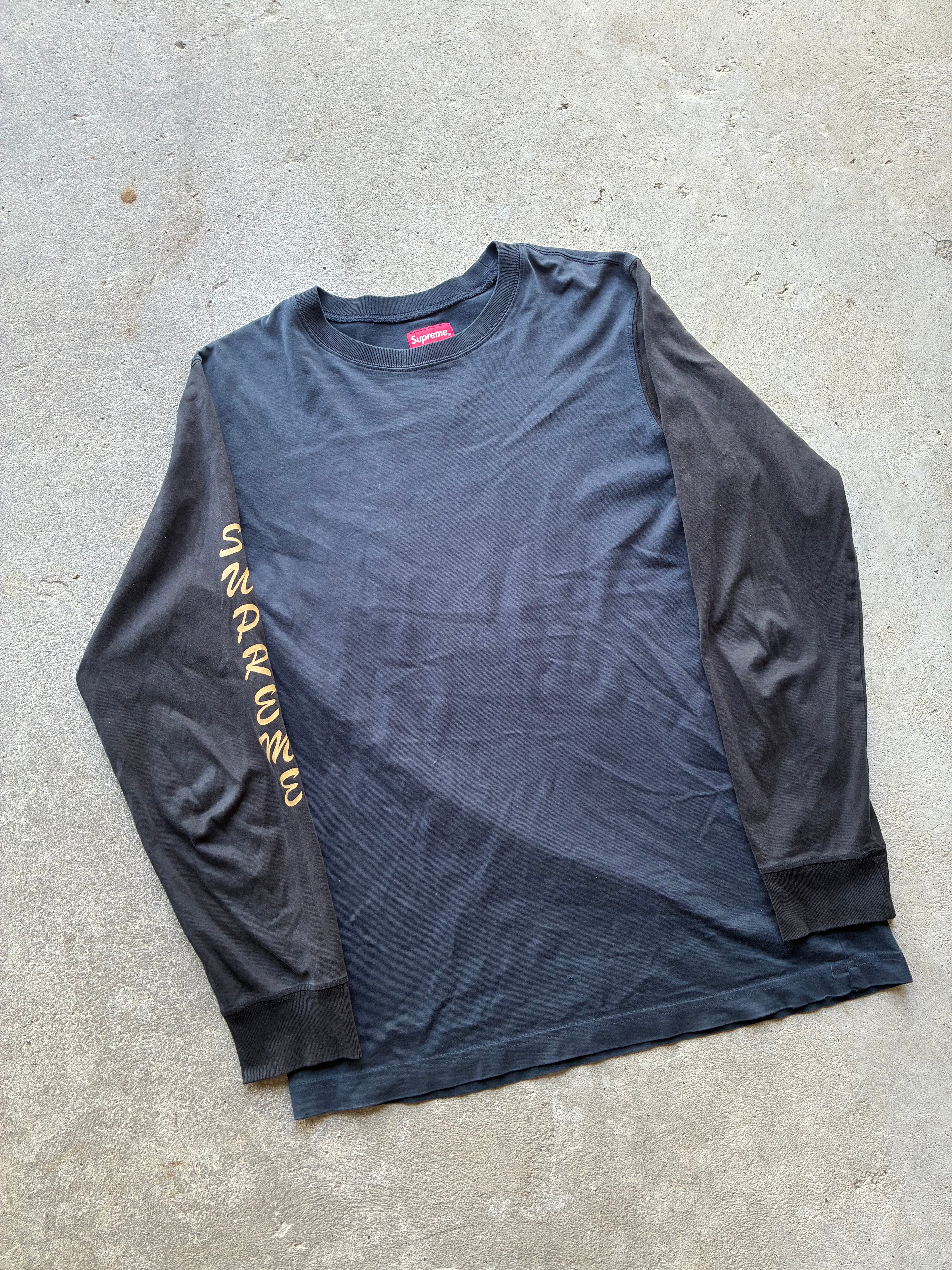 Supreme “LOGO” Long Sleeve (M)