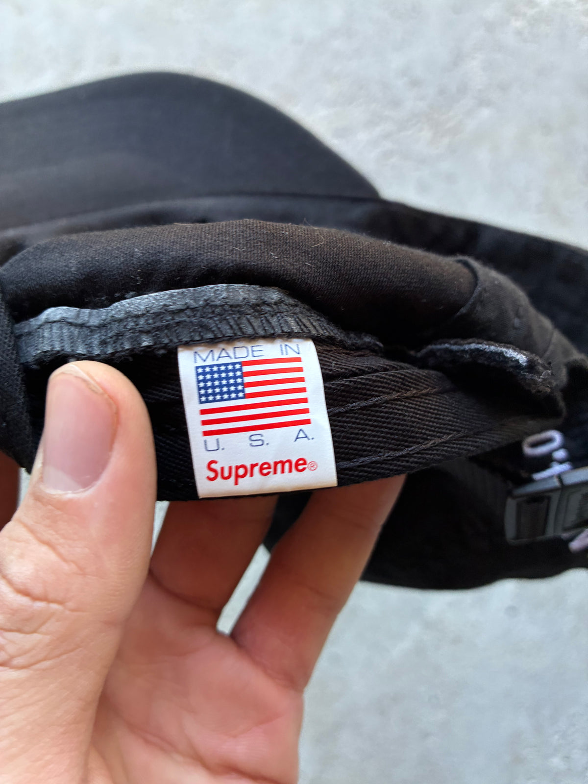 Supreme “MILITARY” Camp Cap (Adjustable)