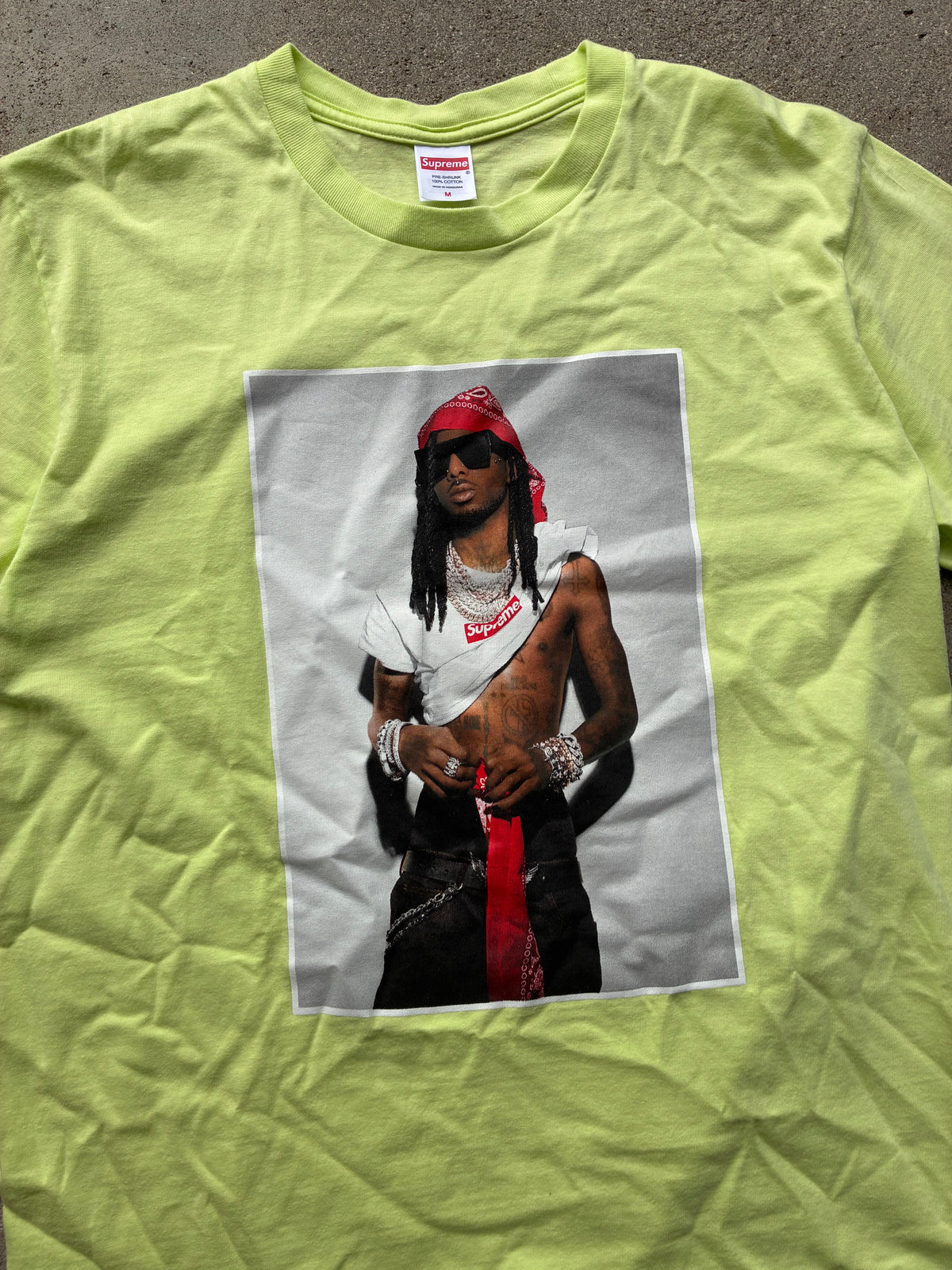 Supreme “PLAYBOY CARTI FW25” Tee (M)