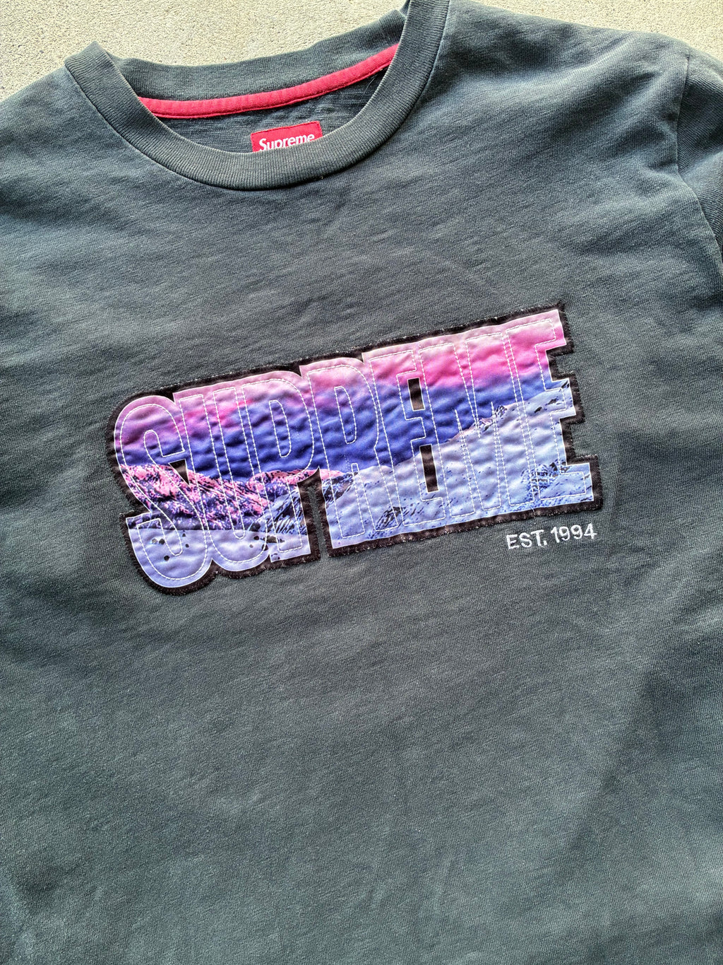 Supreme “MOUNTAIN LOGO” Long Sleeve (L)
