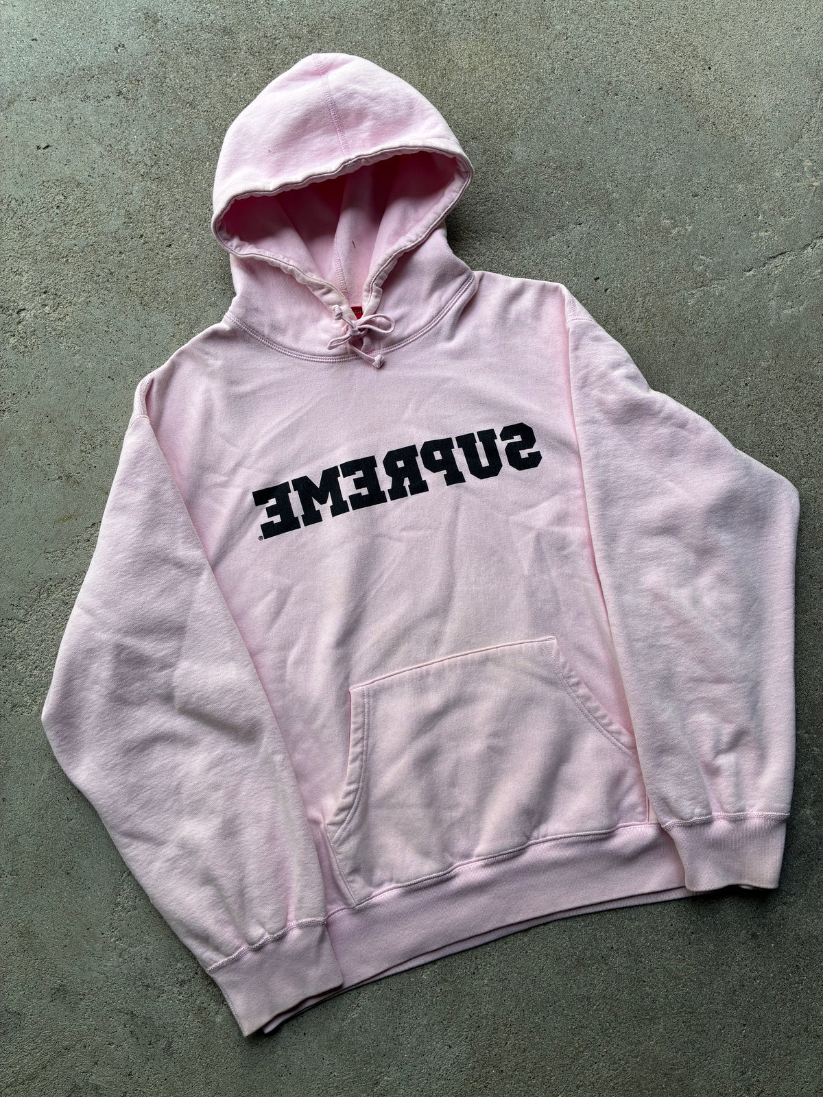 Supreme “REVERSE LOGO” Hooded Hoodie (M)