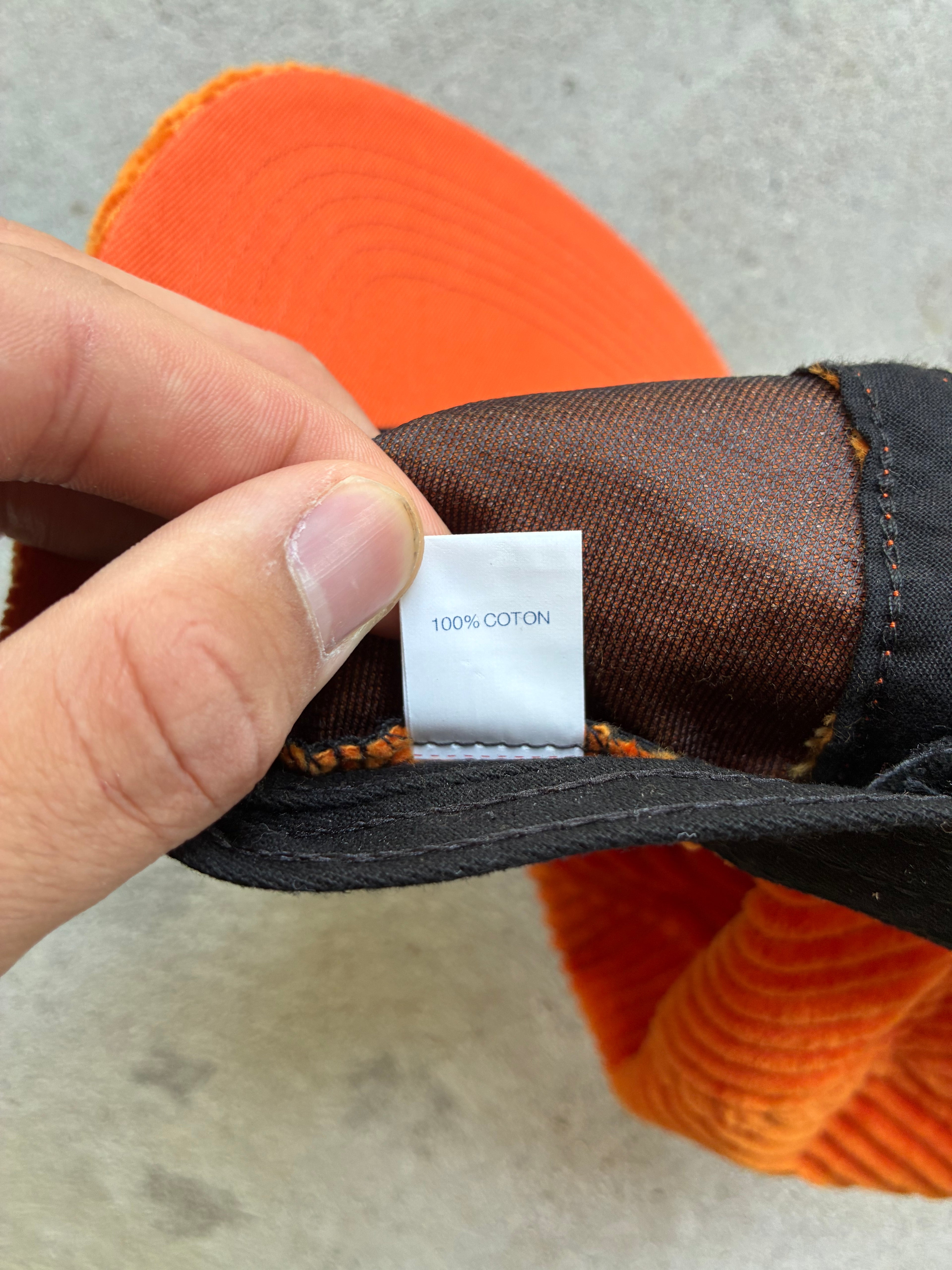 Supreme “ORANGE” Camp Cap (Adjustable)