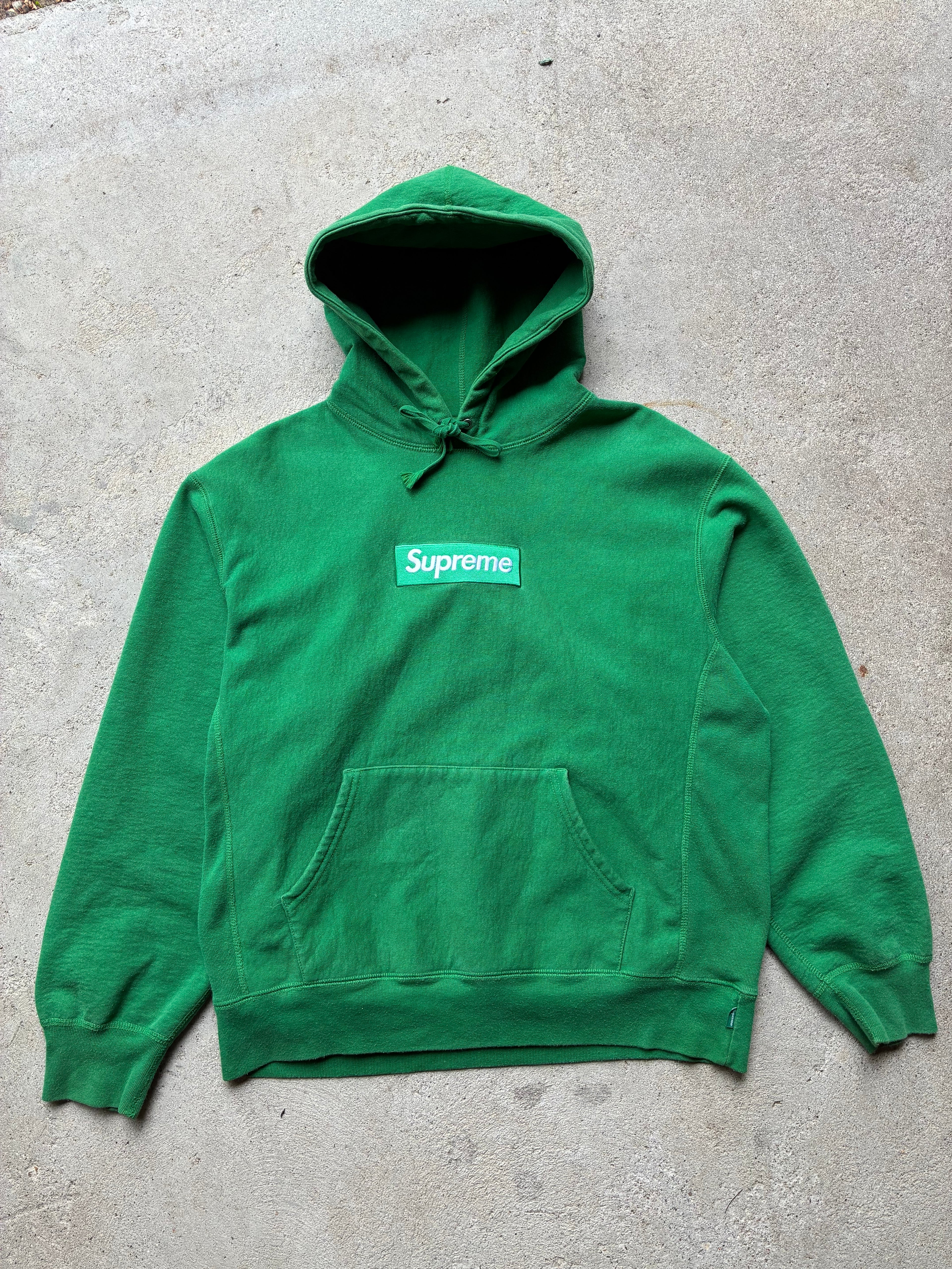Supreme “ FW24 GREEN” Box Logo Hoodie (M)