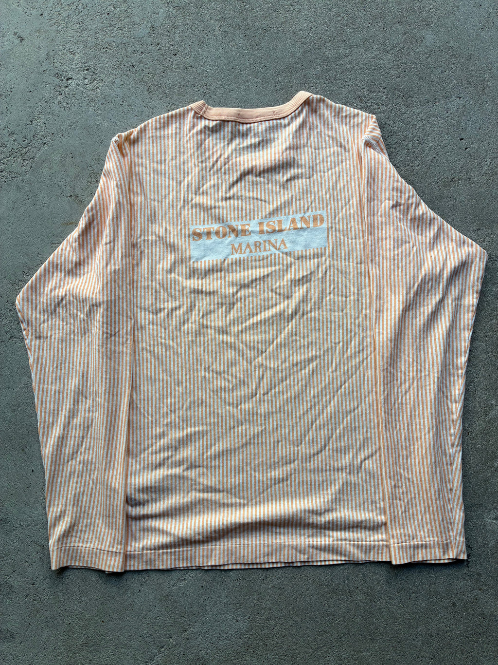 Peach Stone Island Marina Long Sleeve (L)