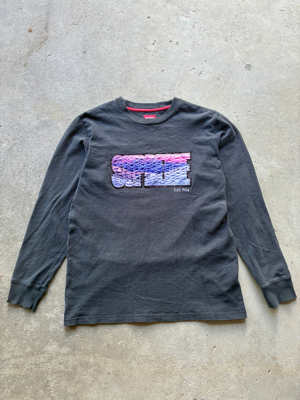 Supreme “MOUNTAIN LOGO” Long Sleeve (L)