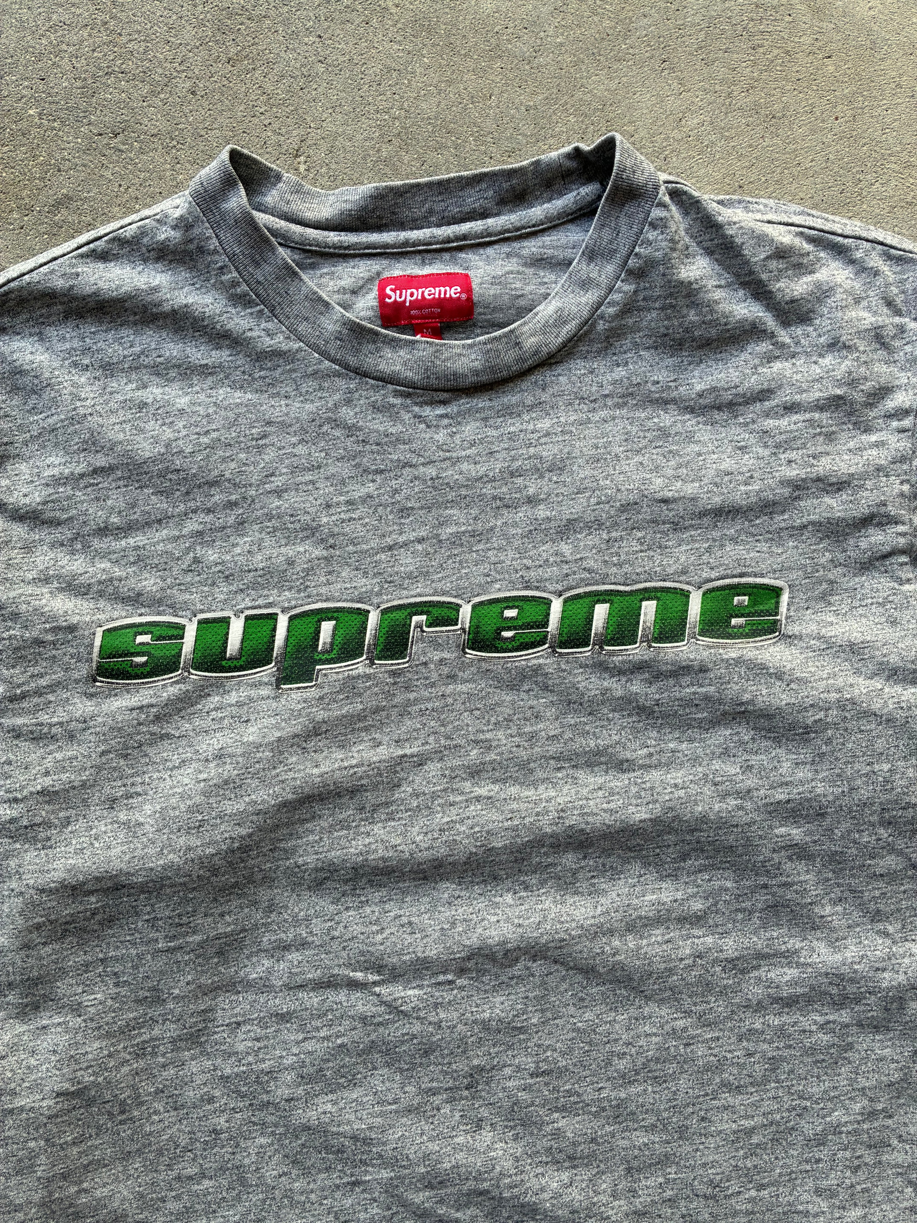 Supreme “CHROME LOGO L/S” Long Sleeve (M)