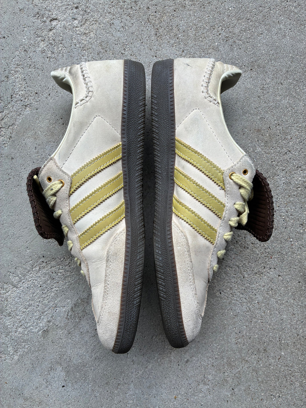 Adidas samba x Wales Bonner ECRU TINT BROWN" (46)
