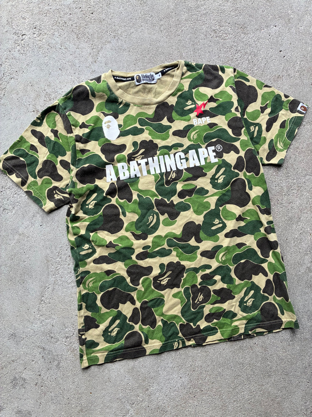 Bape “CAMO” Tee (M)