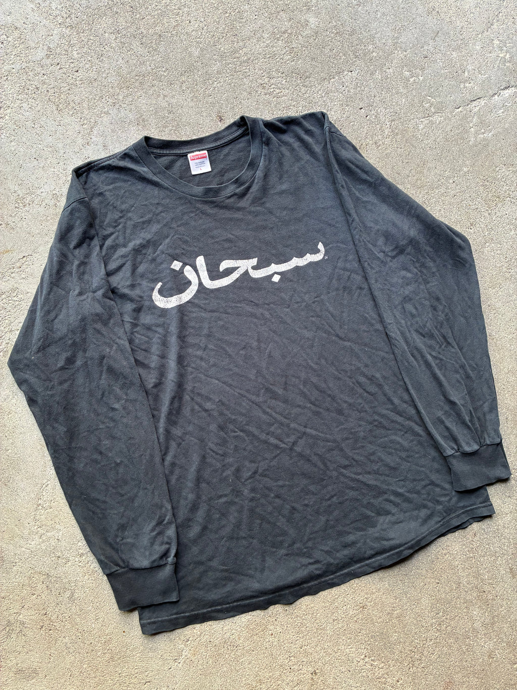 Supreme “ARABIC LOGO” Long sleeve (L)