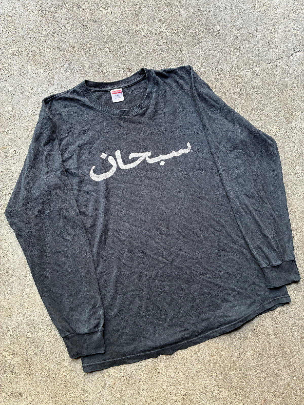 Supreme “ARABIC LOGO” Long sleeve (L)