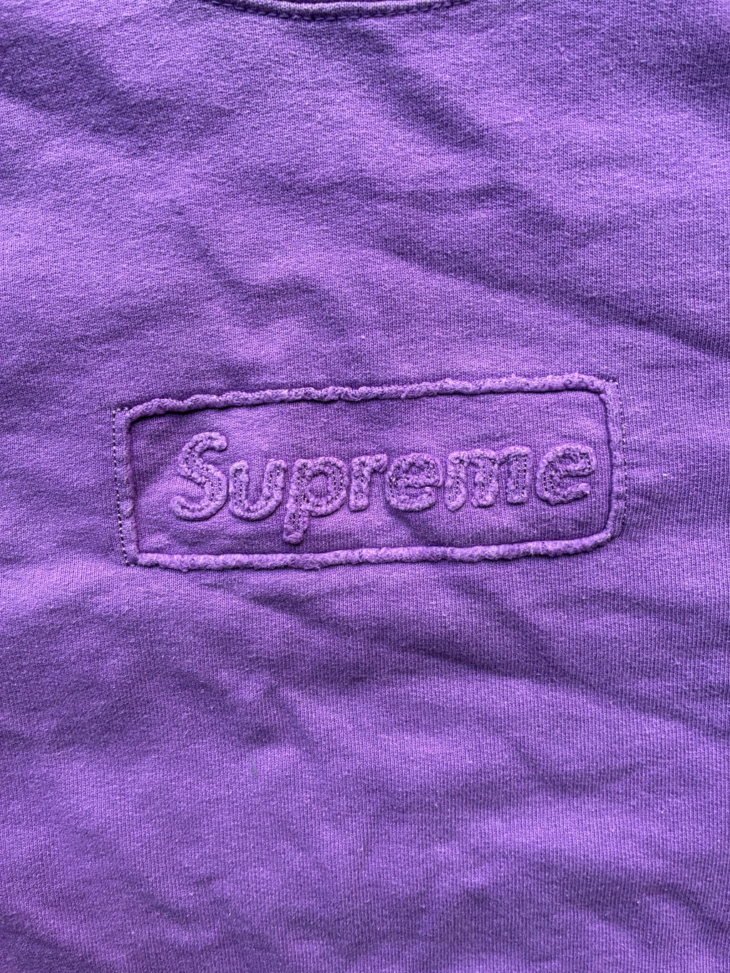 Supreme “CUTOUT LOGO” Box logo Crewneck (M)