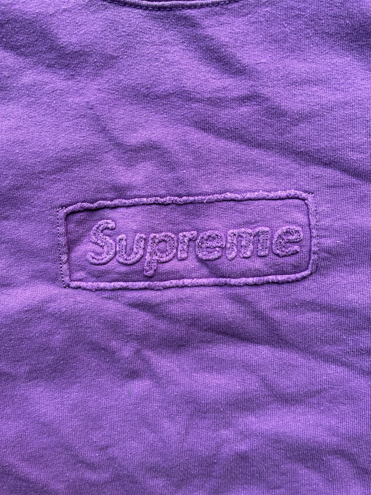 Supreme “CUTOUT LOGO” Box logo Crewneck (M)