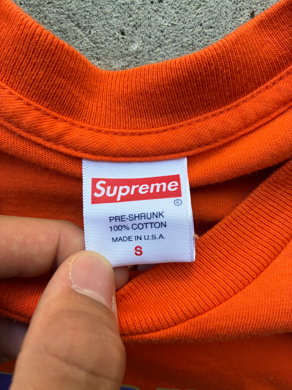 Supreme “THE REAL SH*T L/S” Long Sleeve (S)