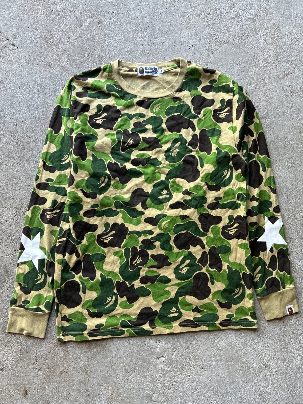 Bape “CAMO” Long Sleeve (M)