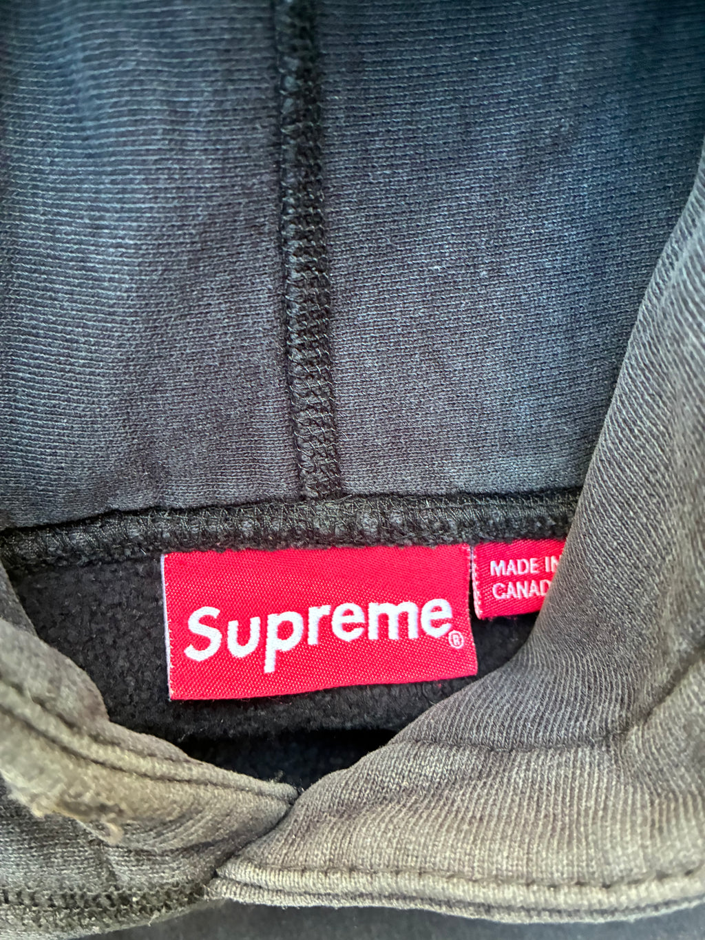 Supreme “SEQUIN LOGO” Hooded Hoodie (M)
