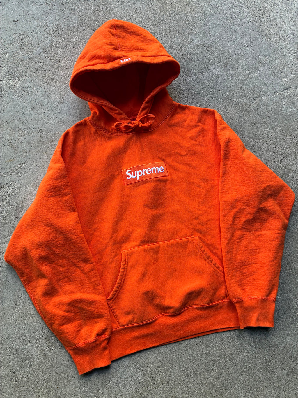 Supreme “ORANGE FW24” Box Logo Hoodie (S)