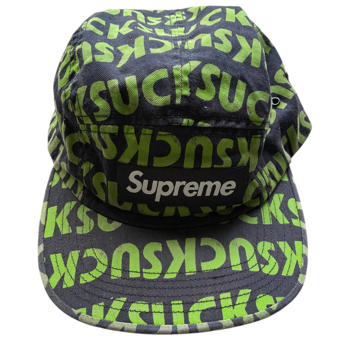 Supreme “SUCK” Camp Cap (Adjustable)