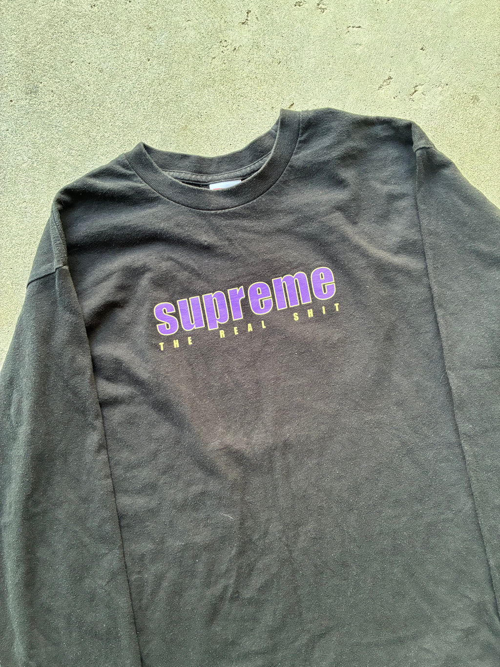 Supreme “THE REAL SH*T L/S” Long Sleeve (M)