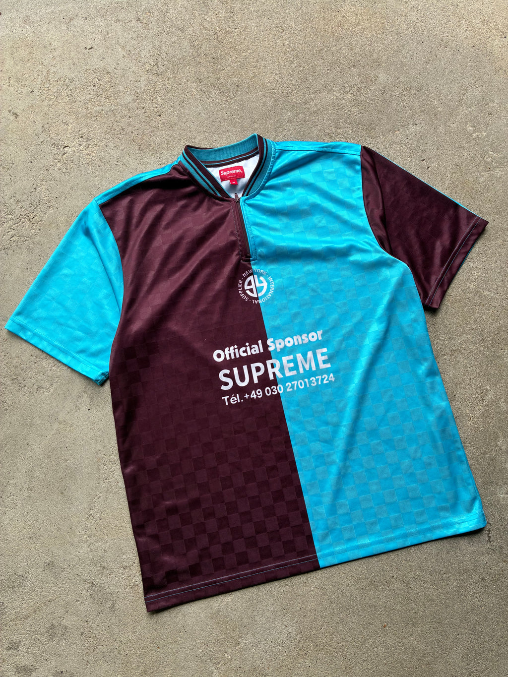 Supreme “SPLIT SOCCER” Jersey (M)